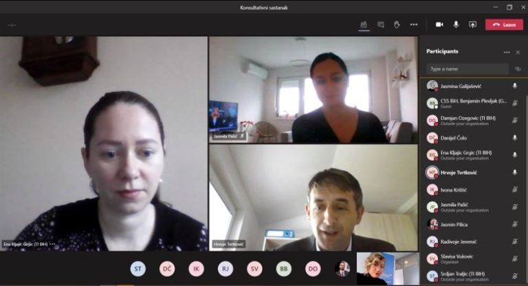 ODRŽAN KONSULTATIVNI SASTANAK SA PREDSTAVNICIMA ORGANIZACIJA CIVILNOG DRUŠTVA